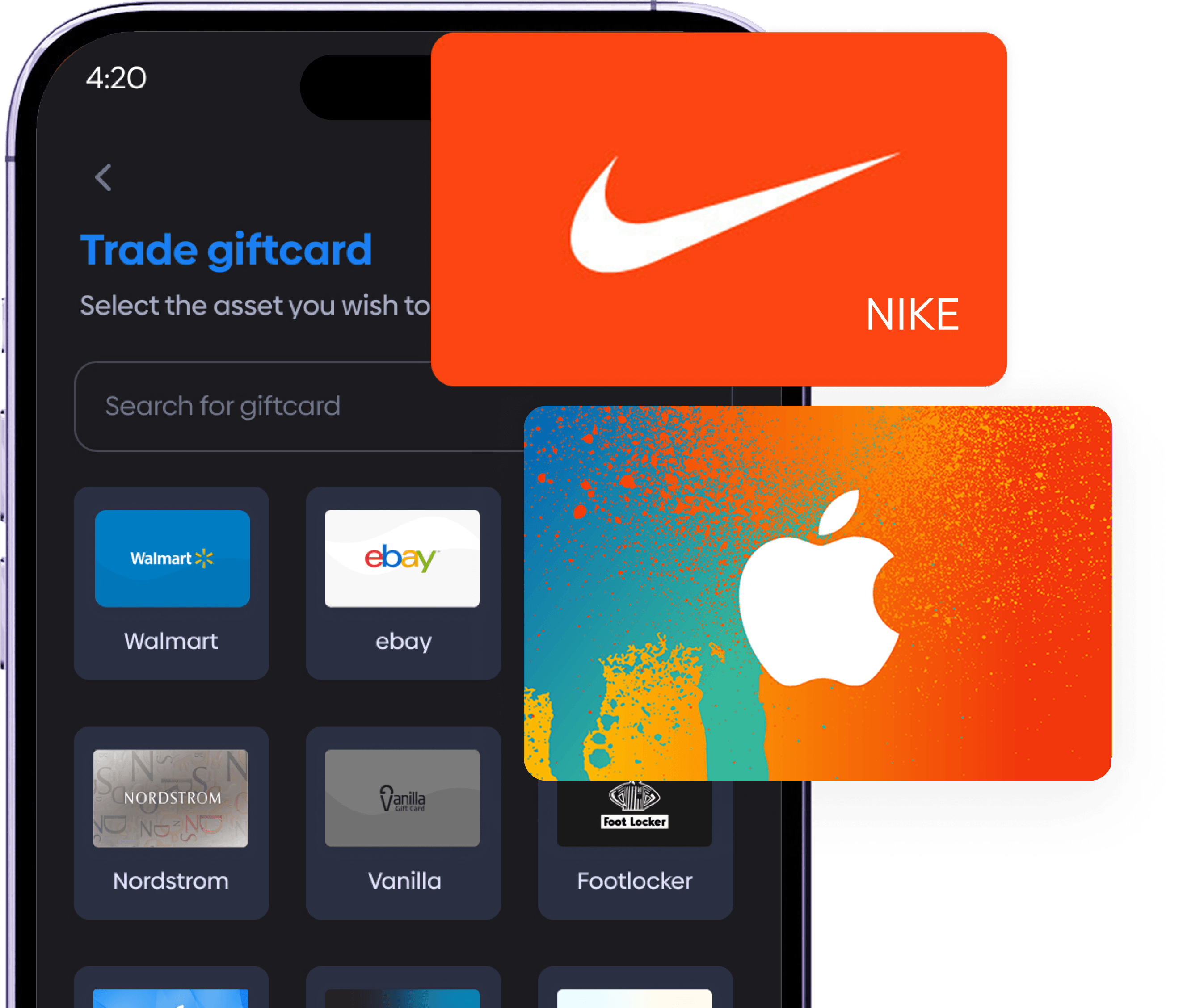 Coast wallet on iPhone with deposit and withdrawal notifications